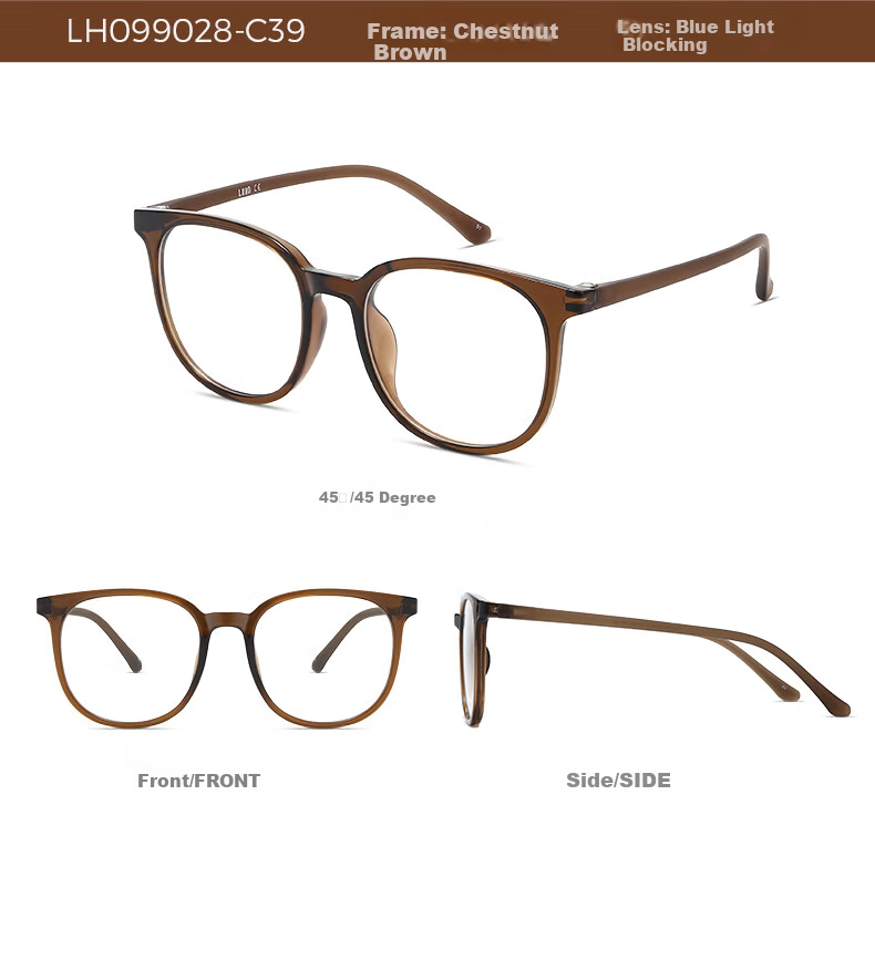 ZEISS Ultra-Light Large Frame Glasses for Women, Bare-Faced Ice American Style, Can Be Fitted with Prescription Lenses for Myopia, Anti-Blue Light Radiation And Eye Strain Protectio 16