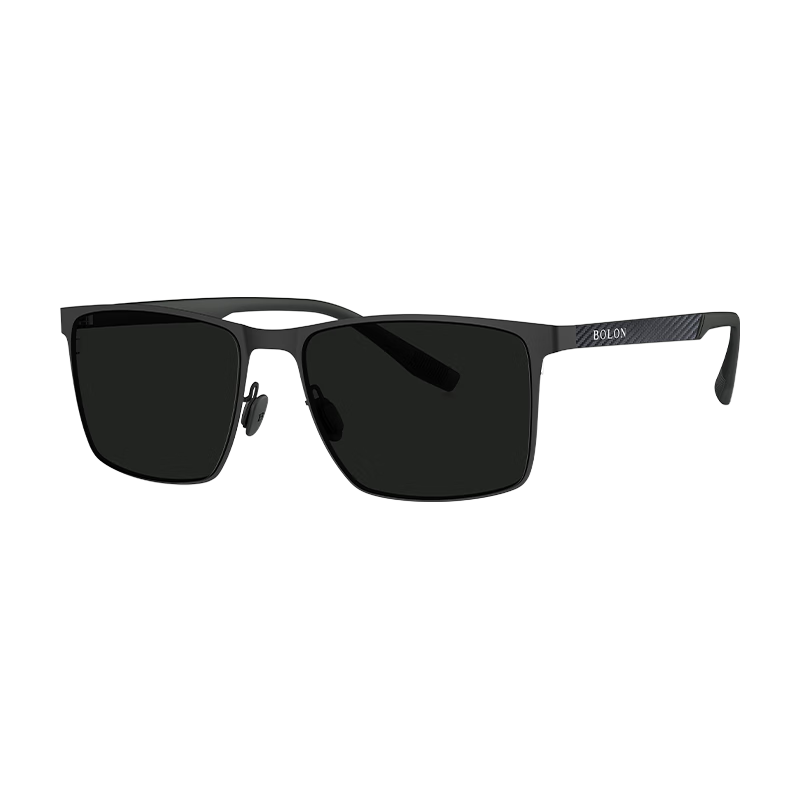 BOLON Polarized Fishing Glasses, Square Frame Sunglasses for Driving And Outdoor Activities, Men's Sunglasses BL8119 C10