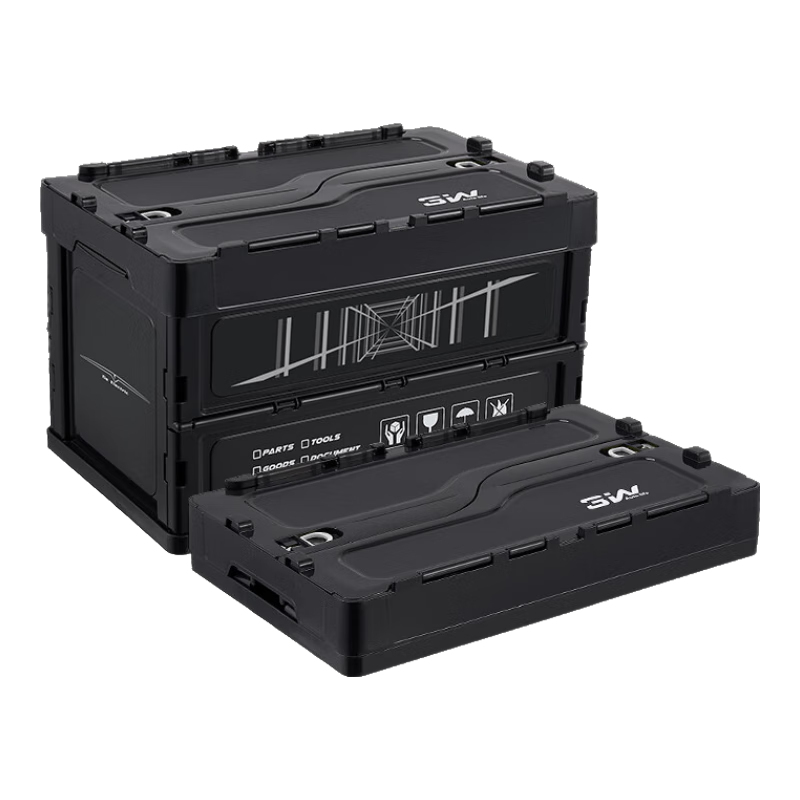 3W Auto-Life Car Storage Box Tesla Model Customized Organizer, Foldable Trunk Organizer for Miscellaneous Items