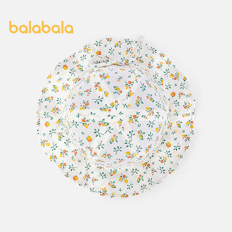 Balabala Baby Fisherman Hat Summer Toddler Bucket Hat Small Floral Print Comfortable Fashion Fresh 209225160204