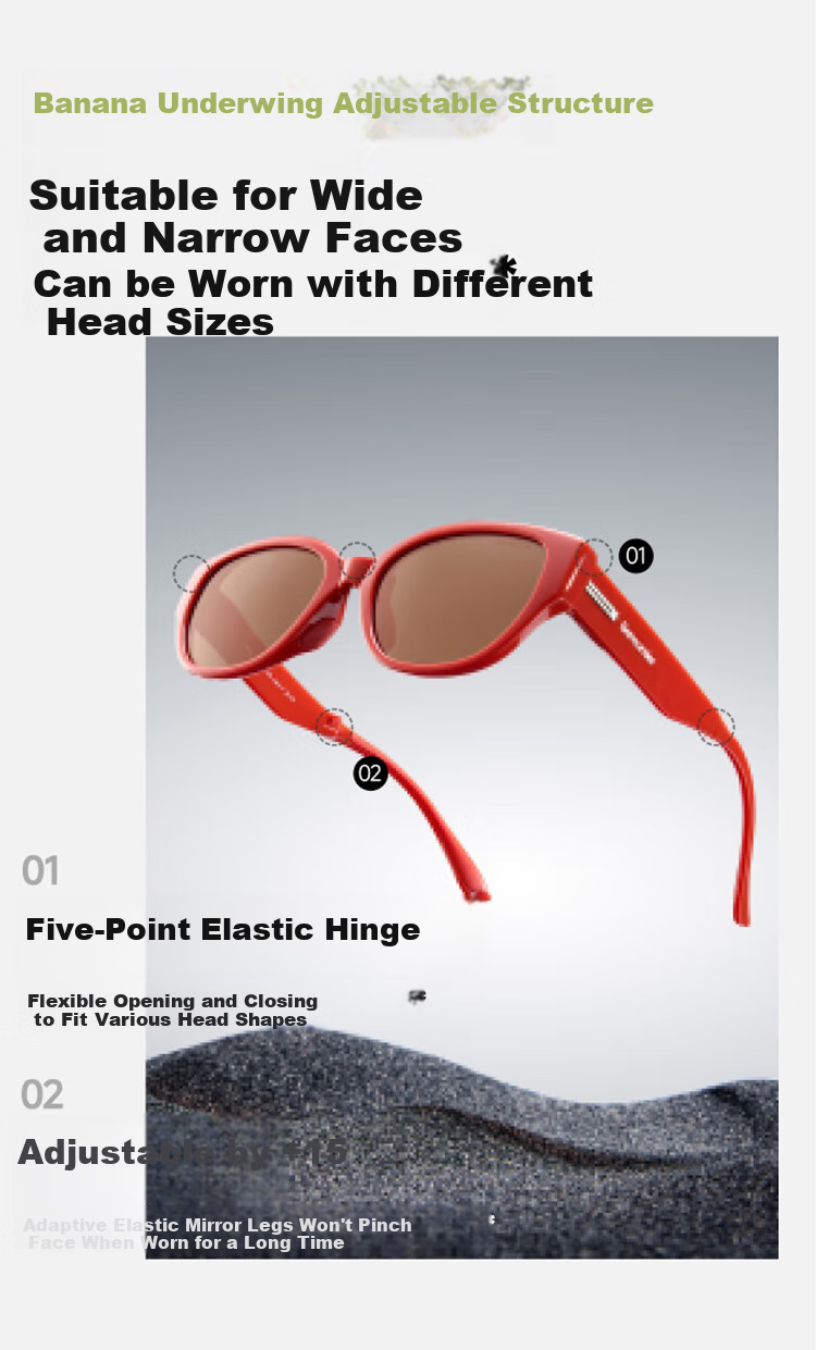 Beneunder Foldable Polarized Vintage Small Square Sunglasses UV Protection Fashionable Unisex FD016 5