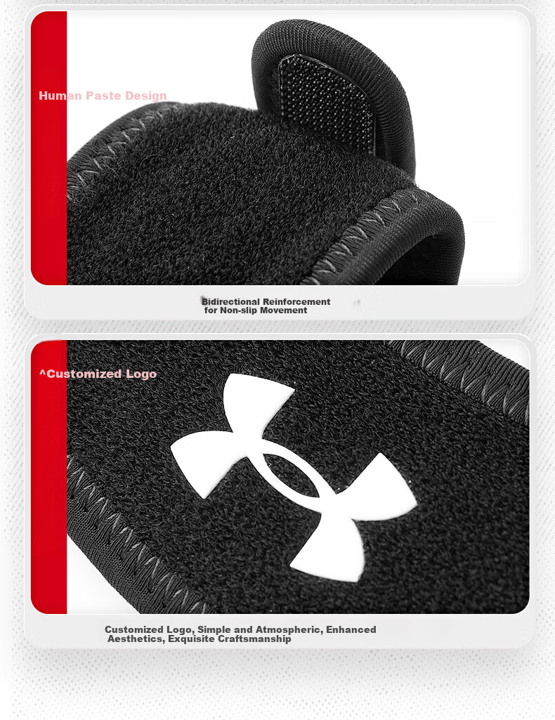 Under Armour Patellar Strap Knee Brace Sports Fixation for Hiking, Running, Jump Rope, Badminton, Meniscus Protection, Preventing Sprains And Injuries 12