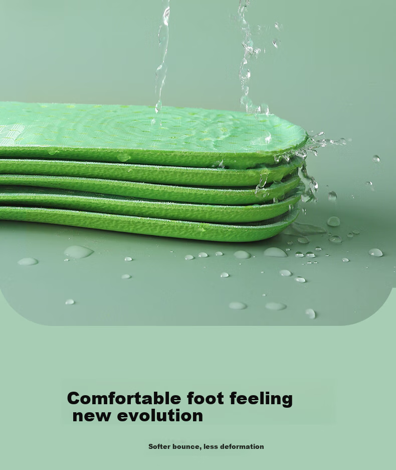 FOOTOPPO Mint Deodorizing Insoles for Men, Odor-Resistant Fragrant Sports Sweat-Absorbing Breathable Work Safety Shoes Long-Lasting Antibacterial Insoles Ultra-Soft Women's 12