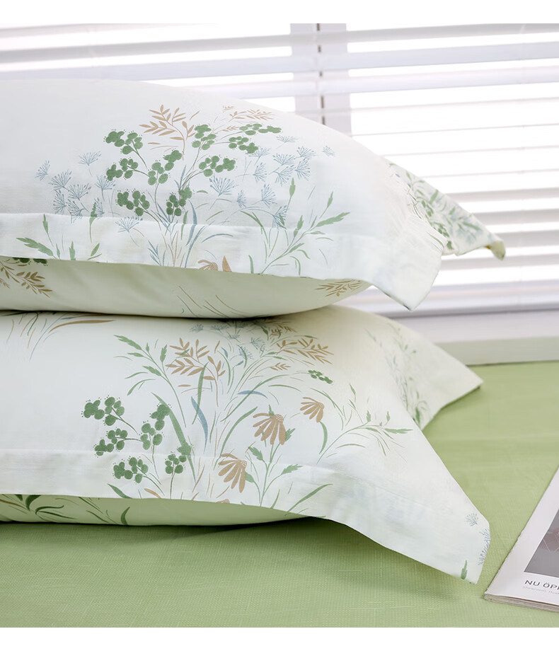 Grace Pillowcases, All-Cotton, Set of Two, Pillow Covers for Adult Home Use, Manshan 48*74cm 3