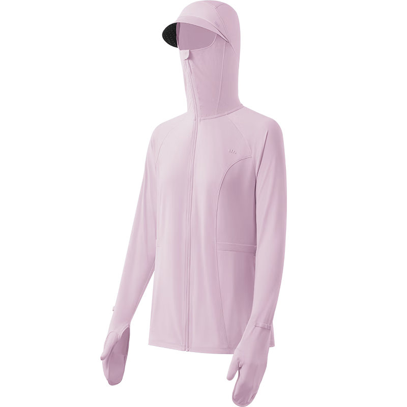 Beneunder UV Protection Sun Protection Clothing for Women, Full Protection, Adjustable Waist Slimming Versatile AL823 Cherry Pink 2XL