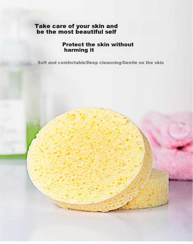 Beautyblend Facial Cleansing Puff, Gentle And Soft on Skin, Lathers Well, Deep Cleansing Sponge Puff, Made of Konjac Fiber 1
