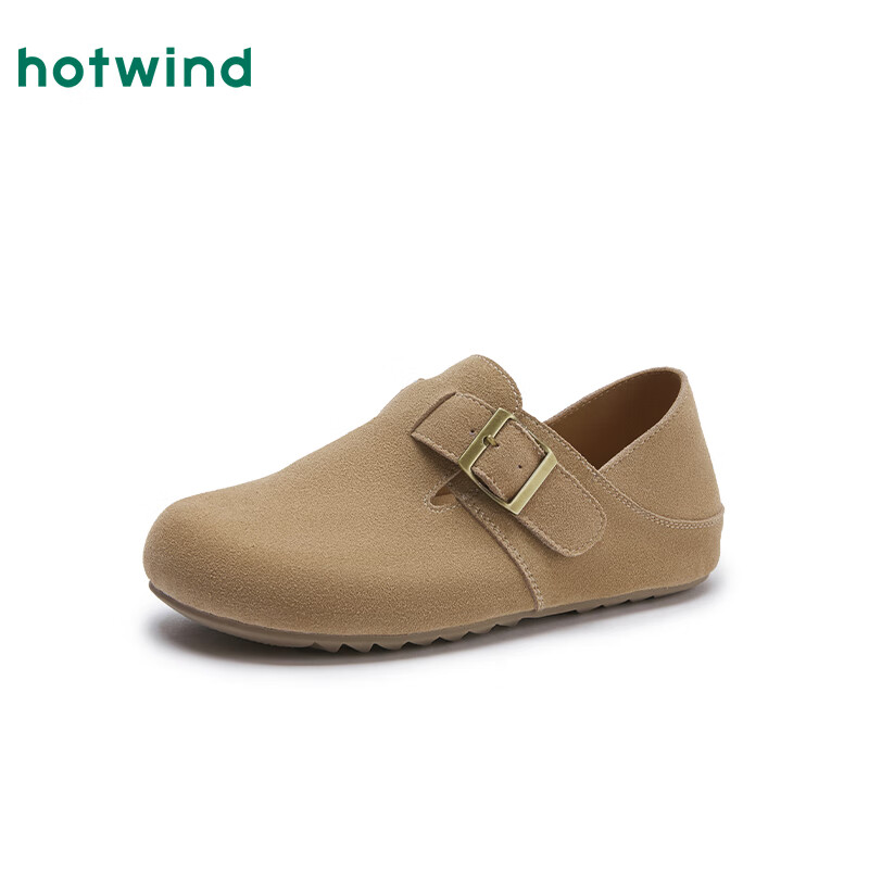 Hotwind Mall Matching Women's Shoes, Versatile Birkenstock-Style Shoes, Spring New Casual Slip-On Loafers, Commuter Dual-Wear Mule Shoes