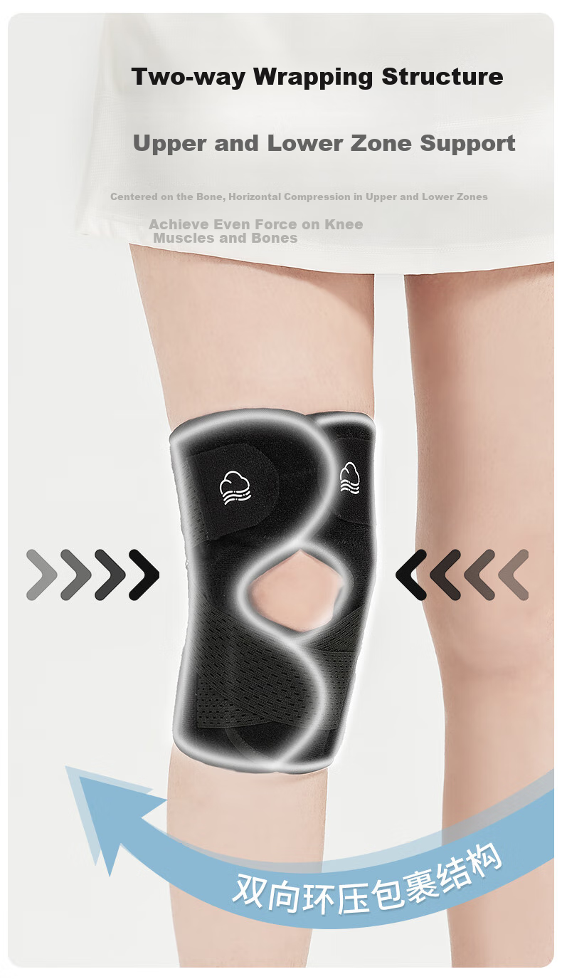 AURBOSHI Japanese Sports Knee Brace for Medical Meniscus Ligament Patella Injury, Specialized for Effusion And Arthritis, Suitable for Running And Hiking, for Men And Wome 5