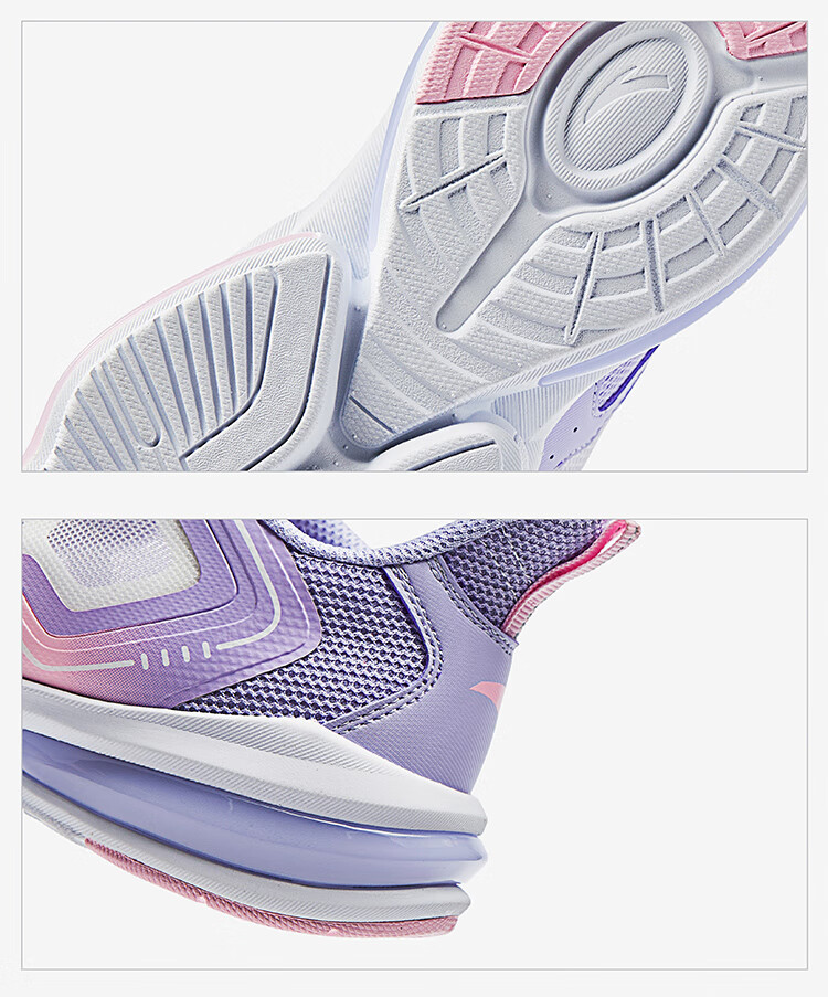 ANTA Children's Lingyun Running Shoes, Summer Girls' Sports Shoes, Professional Button Running Shoes, A22525544 5