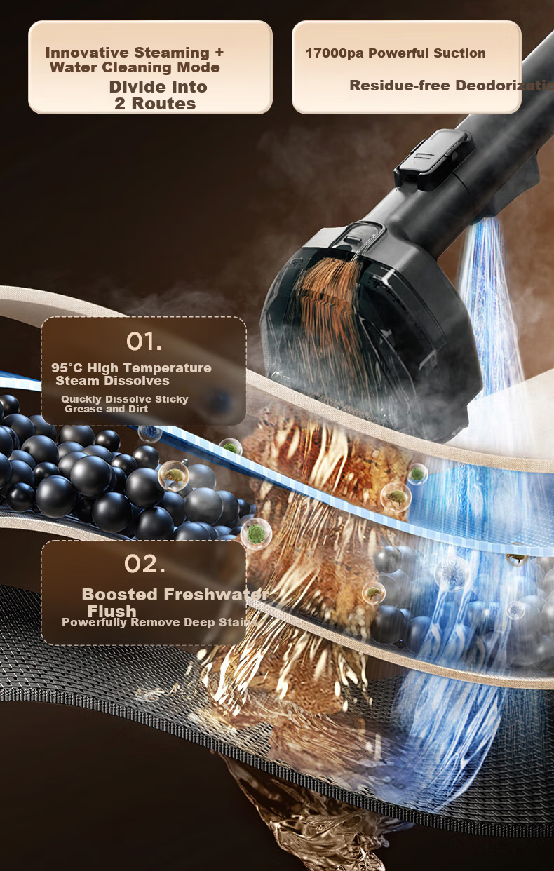BISSELL Pet Hair Eliminator 618 Price Protection Fabric Cleaner Carpet Sofa Mattress Spray Extraction All-in-One Household Multi-Functional Mini Round Cleaner 12