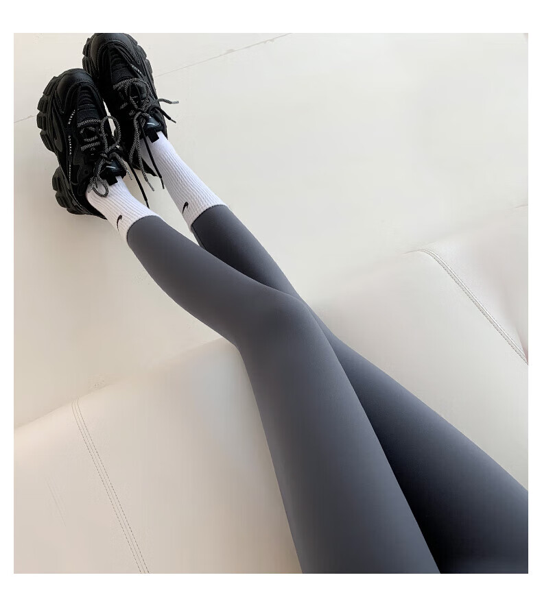 LangSha Women's Shark Pants Spring 9/10 Length Slim Fit Fitness Yoga Sports Leggings 2025 New Tight Bottoms 24