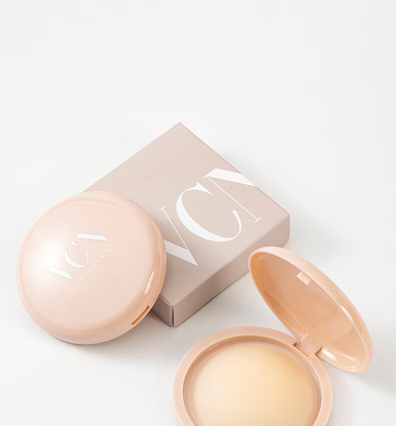 VCN Nipple Cover Storage Box Portable Round Dustproof Travel Bra Pad Organizer Pink Beige One Size 1