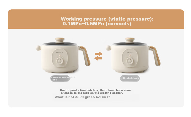 Xiaozhi 2L Electric Cooking Pot, Low-Sugar Rice Cooker, Electric Hot Pot, Small Electric Pot, Dormitory Steamer, Instant Noodle And Hot Pot, Smart Computer-Controlled Multifunctional Pot DZG08DT [New Year's Gift] 19