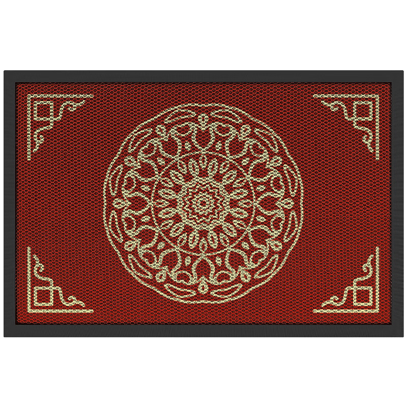 Dajiang Entrance Door Mat Outdoor Non-Slip Floor Rug 60x90cm