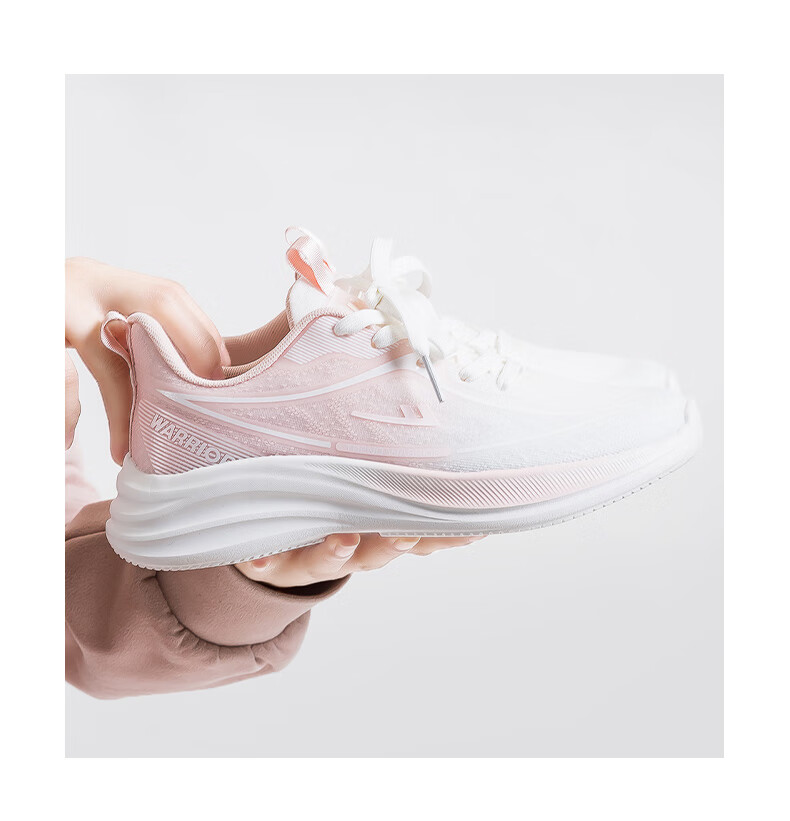 Warrior Official Women's Sports Shoes 2026 Summer New Trend Lightweight Breathable Casual Shoes White Black Purple Size 37 13
