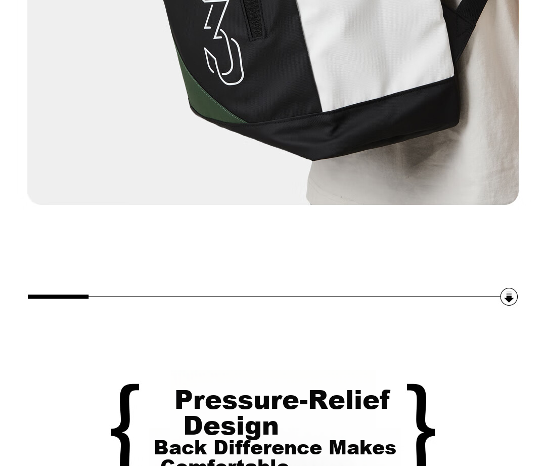 361° Unisex Backpack, Lightweight And Waterproof School Bag, Student Backpack, Travel Laptop Bag, Ultra-Light Outdoor Hiking Bag, Black 14