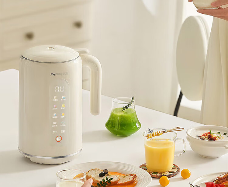 Joyoung Home 1.2L Soy Milk Maker with Timer, Blender-Free, Fully Automatic, Mini, Low-Noise, Fast-Pulp Maker for Fruits And Vegetables, Rice Paste Machine DJ12X-D355 16