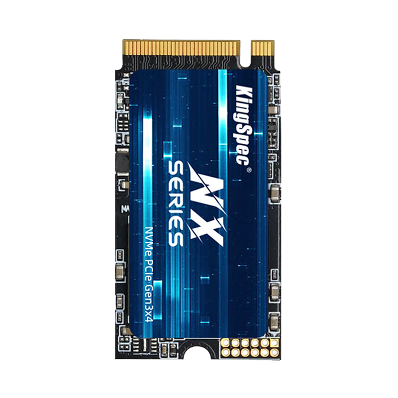KingSpec 2TB SSD NVMe 2242 Specification, M.2 Interface, PCIe3.0, Read Speed 3500MB/s, AI PC Storage Accessory