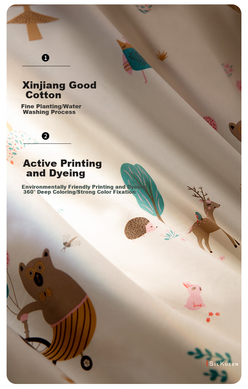 SILKUEEN [Children's Silk Quilt] 100% Mulberry Silk Baby Class A Silk, Weight 0.5 Jin, 120*150cm [Nuodika] 8