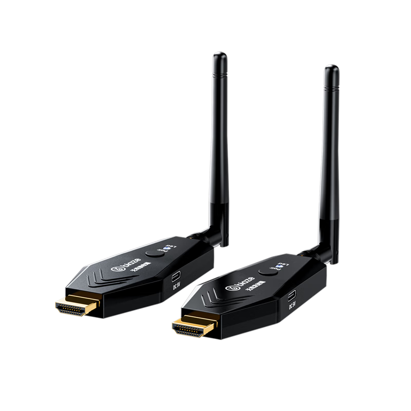 BIAZE Wireless Screen Mirroring Device, Point-To HDMI Screen Sharing Tool, Smart Casting Connection for TV, Enterprise-Grade HD Office Projector, Laptop Home And Conference Use
