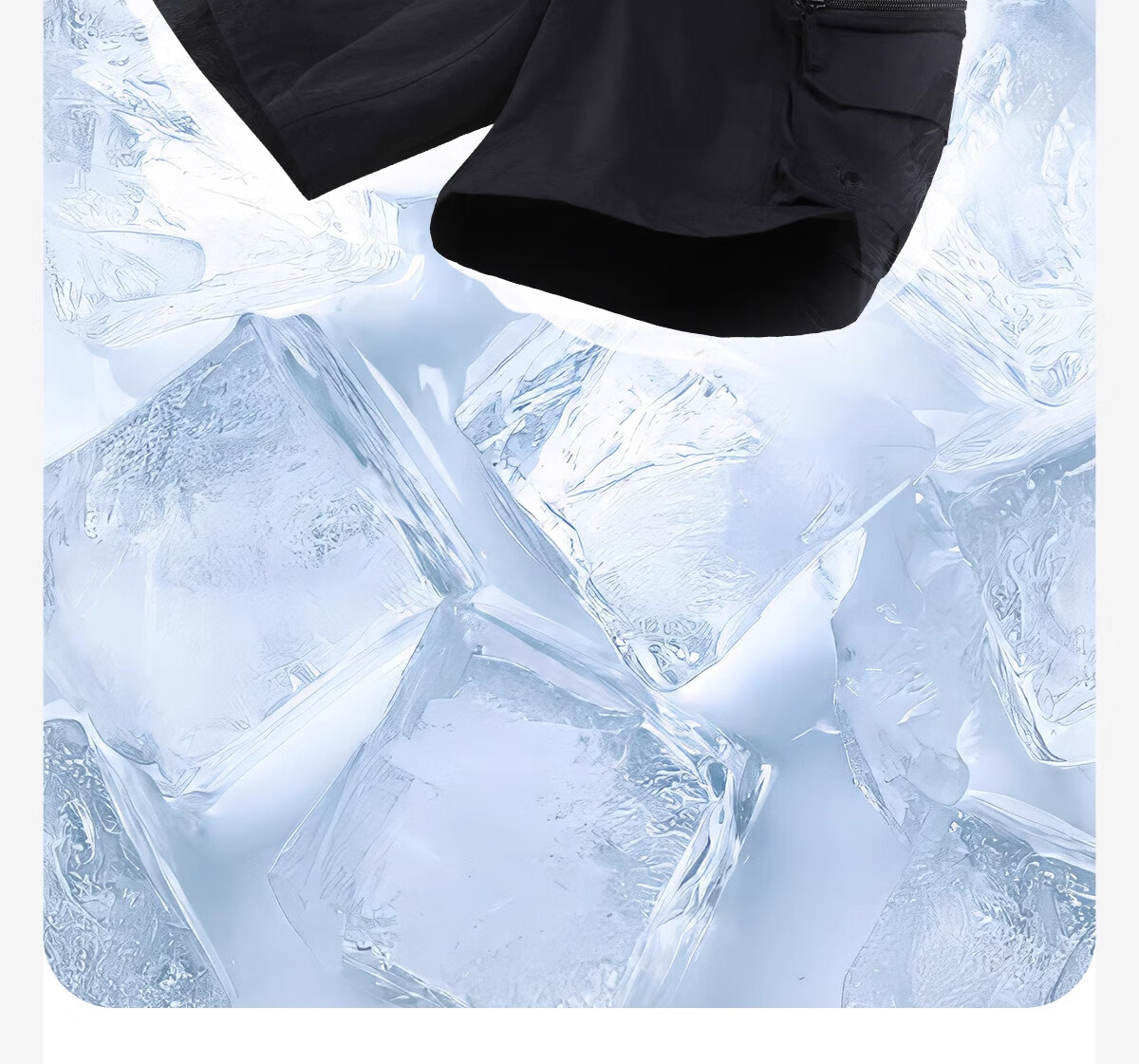CAMEL Outdoor Quick-Dry Cargo Shorts Cooling Breathable Sun-Protective Loose Wide-Leg Quick-Dry Pants 5050 L 3