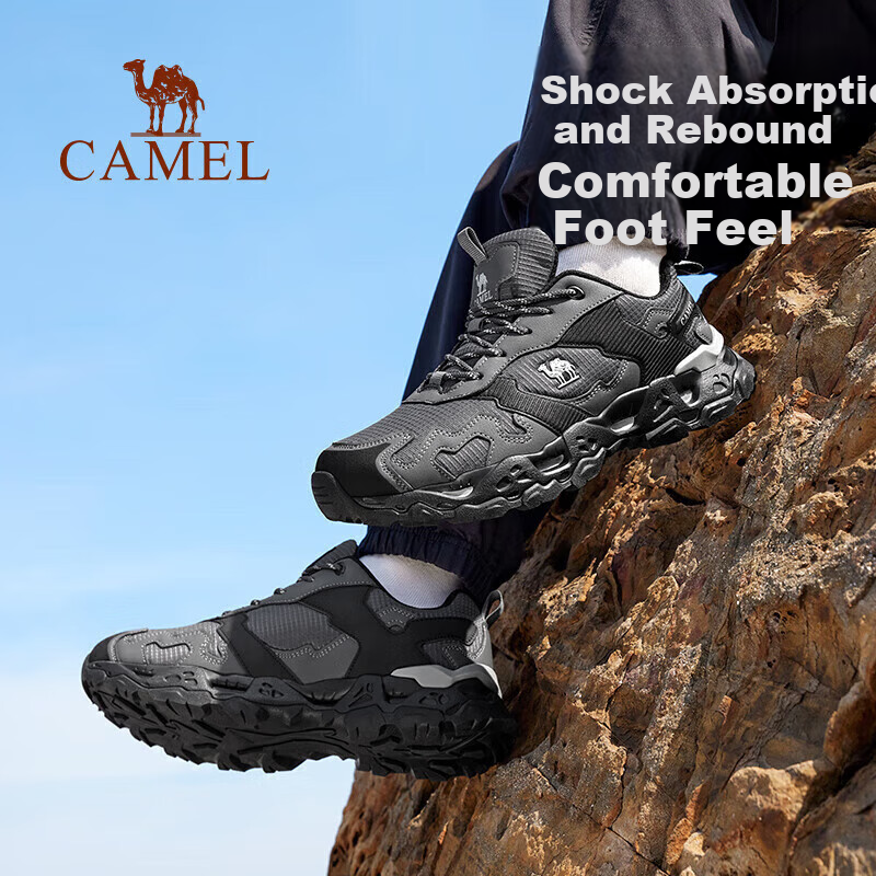 CAMEL [Moyan] Мужские и женские походные треккинговые ботинки для активного отдыха, водонепроницаемые, нескользящие, для горного альпинизма, размер 42