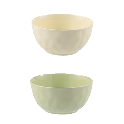 CERAMICS Cream-Colored Ceramic Noodle Bowls, Large Soup Bowls for Home Use, High-Quality Noodle Bowls, Instant Noodle Bowls, 6 Inches, Set of 2
