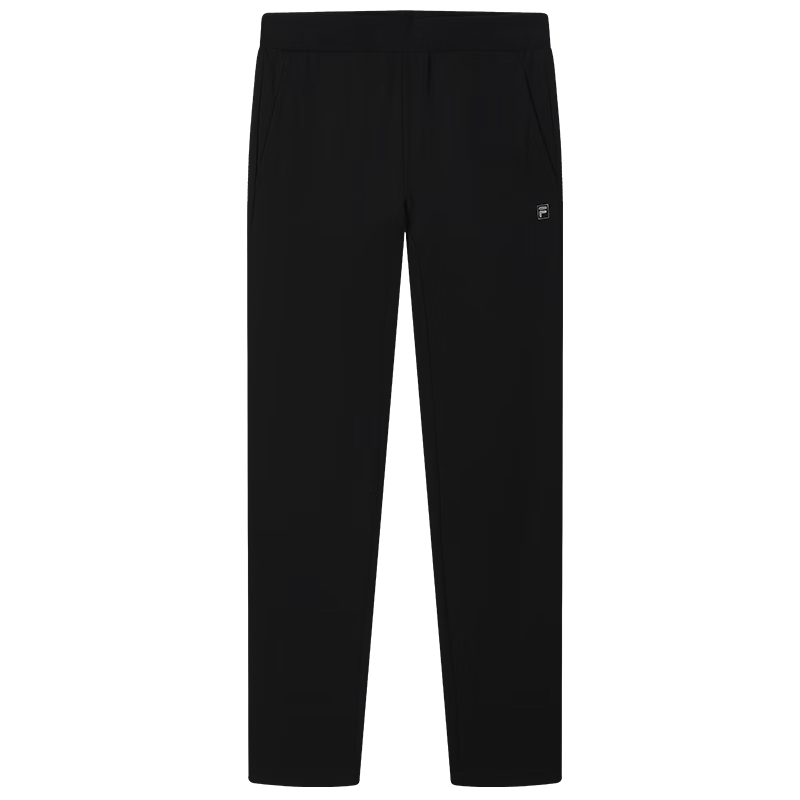 FILA Official Men's Knit Long Pants Summer Fashion Simple Basic Casual Straight-Leg Pants