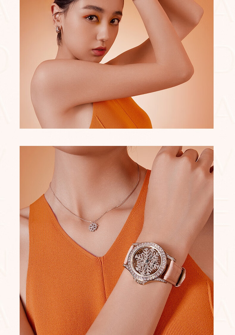 Davena Fortune Snowflake Goddess Women's Luxury Watch Birthday Gift for Girlfriend 3