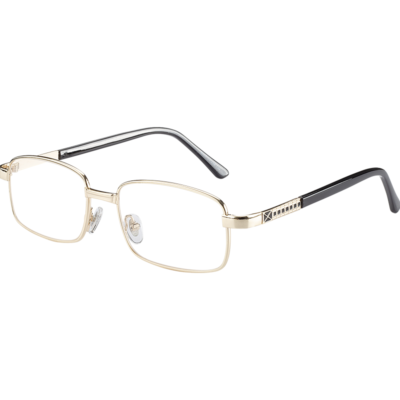 HONGYE HD Crystal Reading Glasses for Men Ultra-Light Presbyopia Glasses Crystal Stone Elderly Reading Glasses for Middle-aged and Seniors Back to School