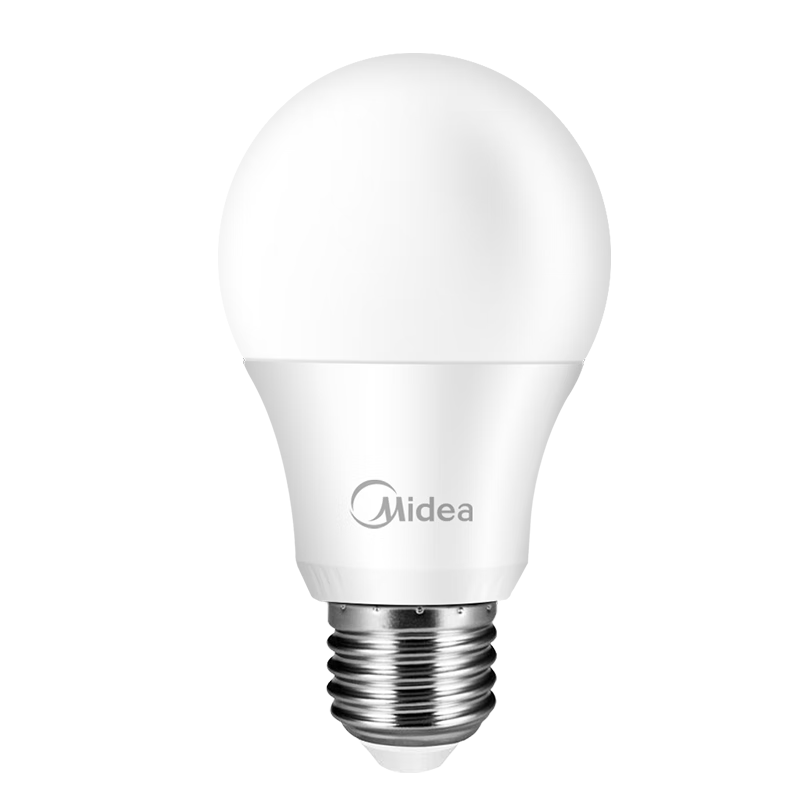 Midea LED Light Bulbs, Energy-Saving E27 Large Screw Base, Household Lighting Source, 9W Warm White Globe Bulbs, Pack of 3