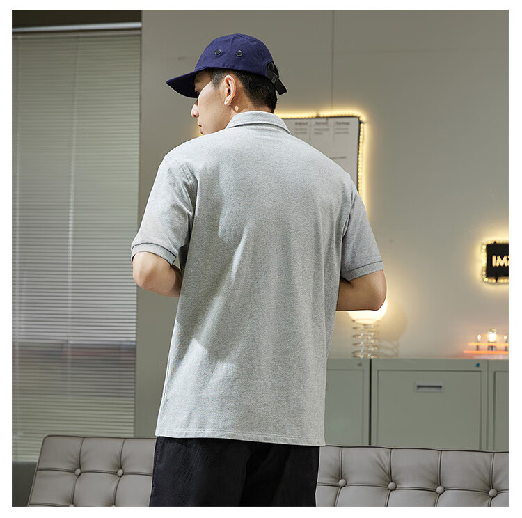 TonLion 2026 New Short Sleeve Polo Shirt Summer Men's Short Sleeve Collar Casual Versatile Top 5
