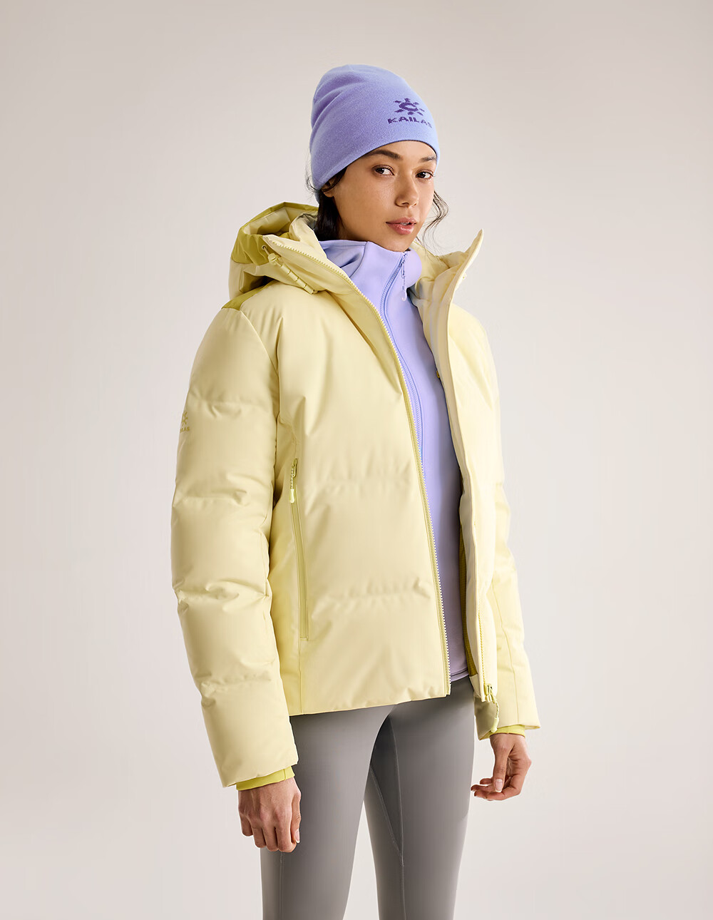 KAILAS Kailas Dagu Women's 700 Fill Power Goose Down Insulated Waterproof Windproof Outdoor Winter Hooded Down Jacket 3