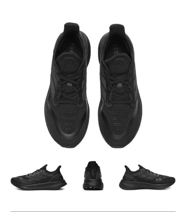 Adidas Men's Shoes, Women's Shoes PUREBOOST 5 Casual Sports Shoes Black ID115842 Size 8