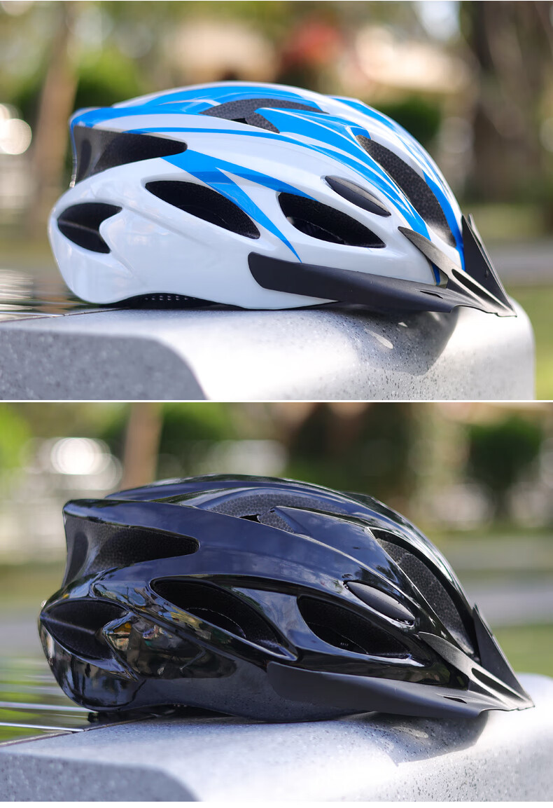 LEBYCLE Mountain Road Bike Helmet Foldable Driver Riding Integrated Safety Helmet Universal Breathable Gear 7