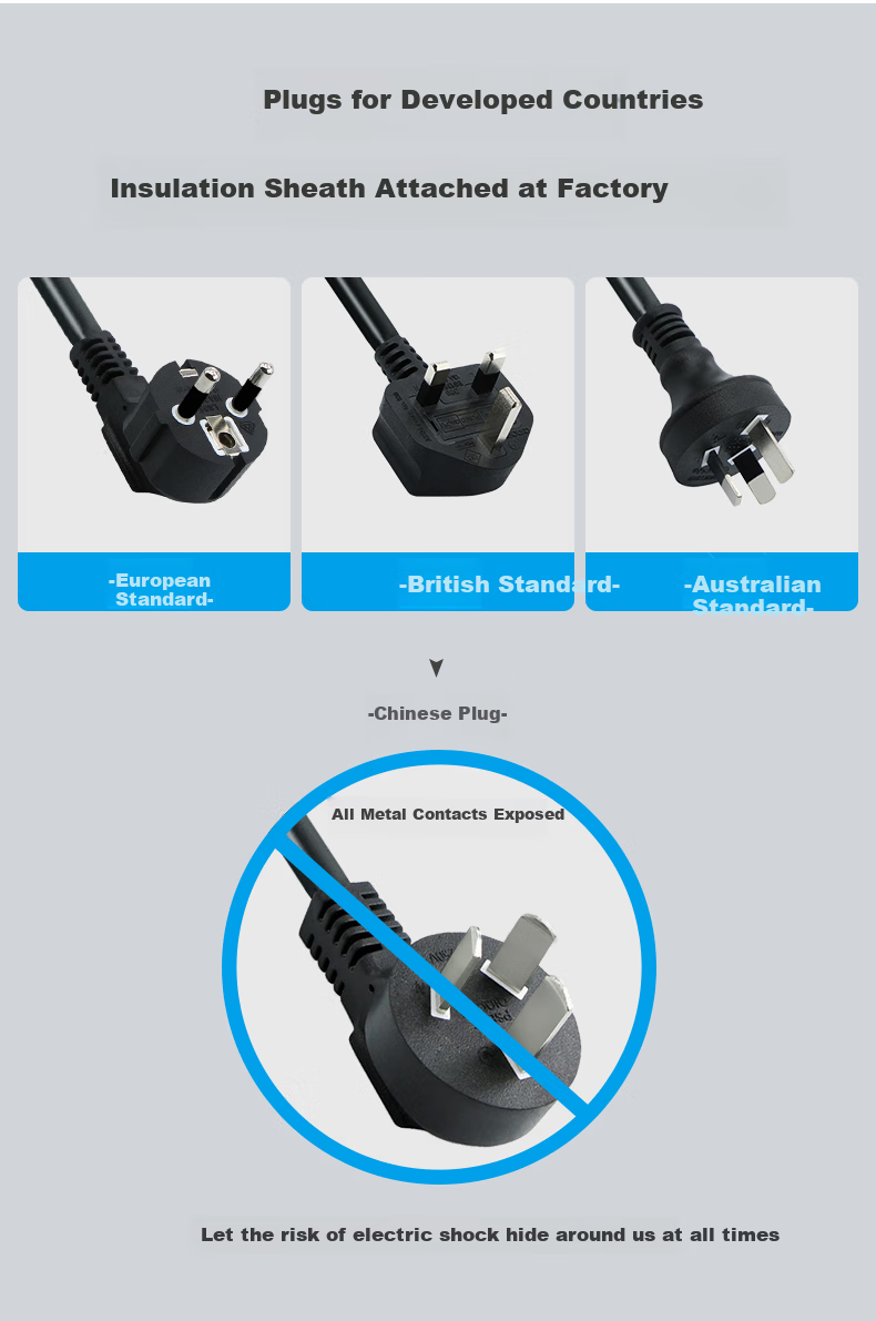 Juedian Plug Insulation Sleeve, New National Standard Plug Adapter, Waterproof And Shock-Proof, Prevents Accidental Electric Shock for Elderly And Children, Insulated Plug Stopper to Prevent Plugs from Falling Off And Sparking 2