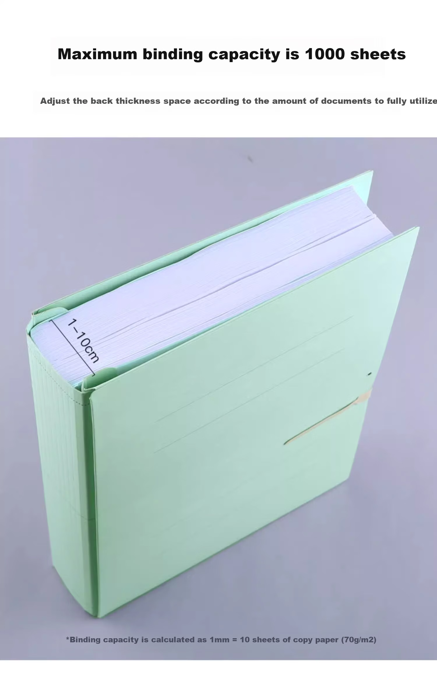 MAKINO Student Office Ruler File Folder with Extendable Paper Clips, Large Capacity Document Organizer for Exam Papers And Research Materials, A4 Yellow, Pack of 5 4