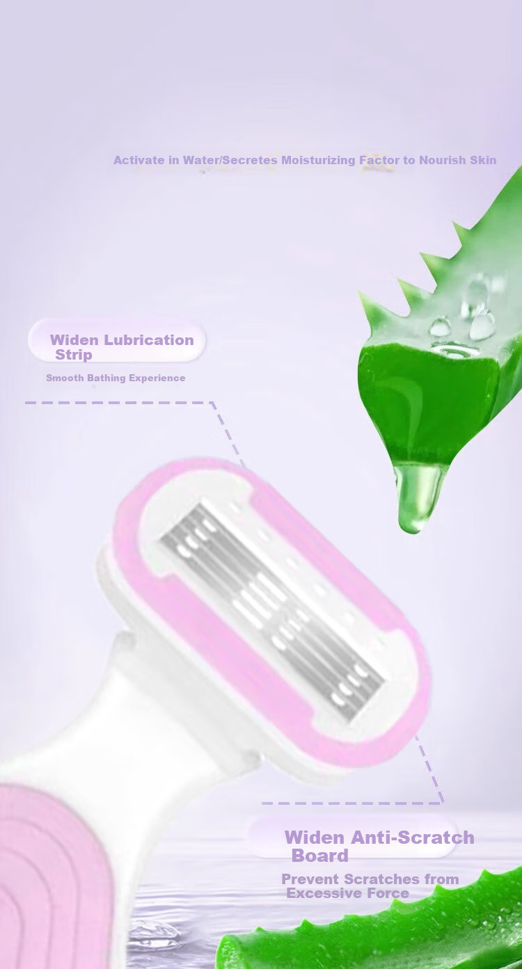 Guangduola Hair Removal Razor for Women, Leg And Underarm Hair Removal Tool, Intimate Area Trimmer for Women's Private Parts 4