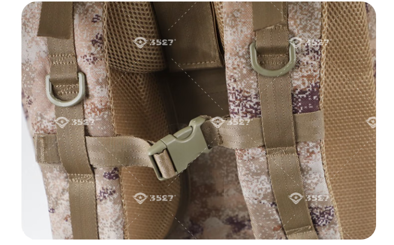 3527 110L Camouflage Backpack, Large Capacity Backpack, U-Shaped Steel Frame Camouflage Rucksack, 600D Jungle Starry Sky 8