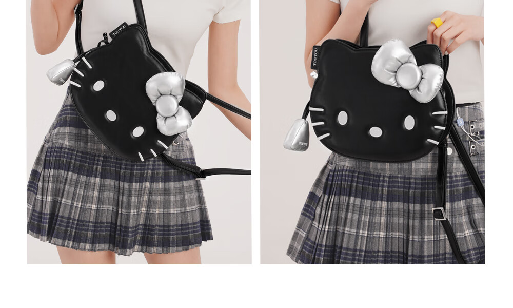 Toutou HelloKitty Underarm KT Cat Backpack for Girls, Best Friends' Outing, Middle And High School Students, Cute Birthday Gift 39