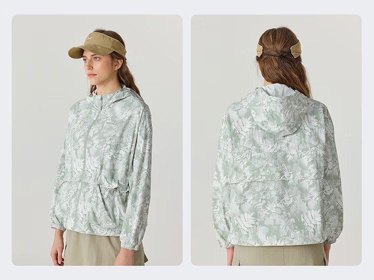 NORTHLAND Original Yarn Sun Protection Clothing UPF500+, Outdoor Women's Cooling Antibacterial Breathable Lightweight Skin Coat Jacket 37