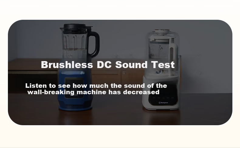 Westinghouse Pure Titanium Blender Variable Frequency Brushless Noise Reduction 0 Coating Pure Titanium Heating Plate 1.5L Fully Automatic Anti-Scald Soy Milk Maker Soft Touchscreen Color Display Baby 8