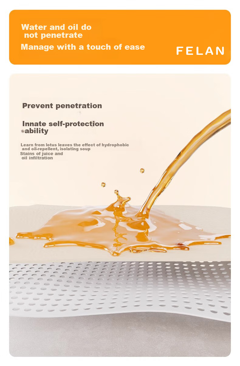 Fengliang Table Mat, Placemat, Waterproof, Oil-Resistant, Heat-Resistant Pad, Table Cover, Coffee Table Mat, Cup Coaster, Silicone Pad 5