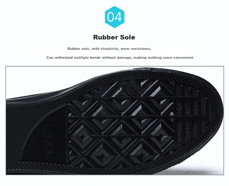 Warrior Canvas Shoes for Men And Women, Simple Versatile Casual Low-Top Student Sneakers WXY167 Black Size 42 5
