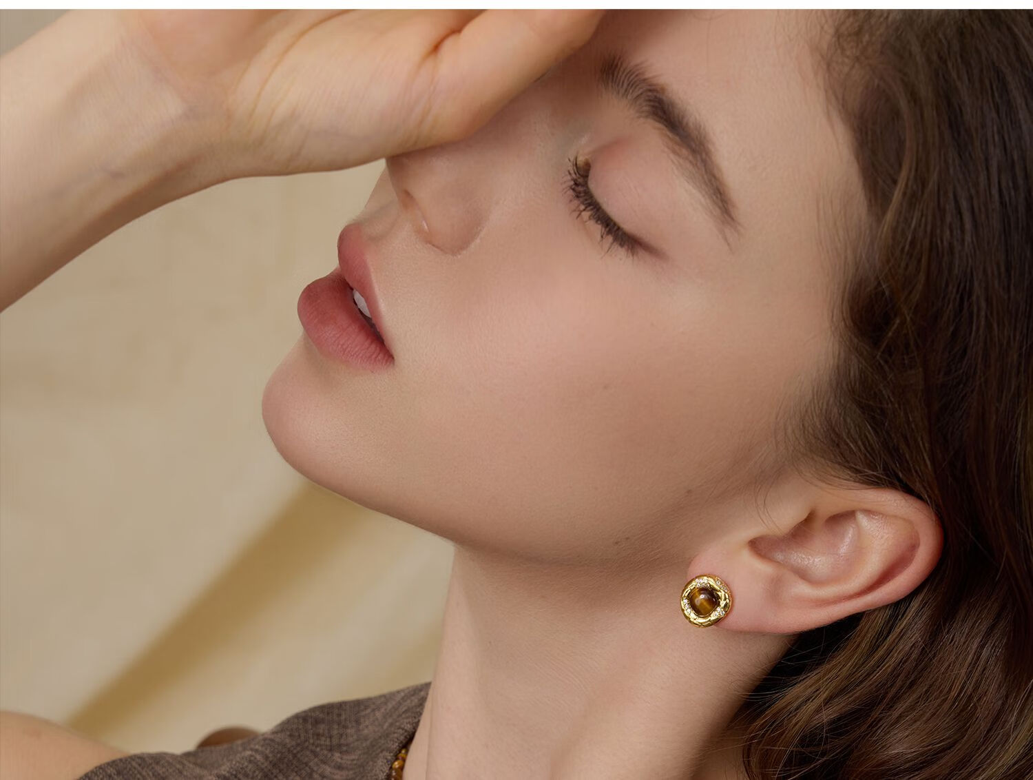 Arsis Auspicious Earrings, Lucky Fortune Studs, Fashionable Simple Versatile Earrings, Birthday Gift for Girlfriend 13