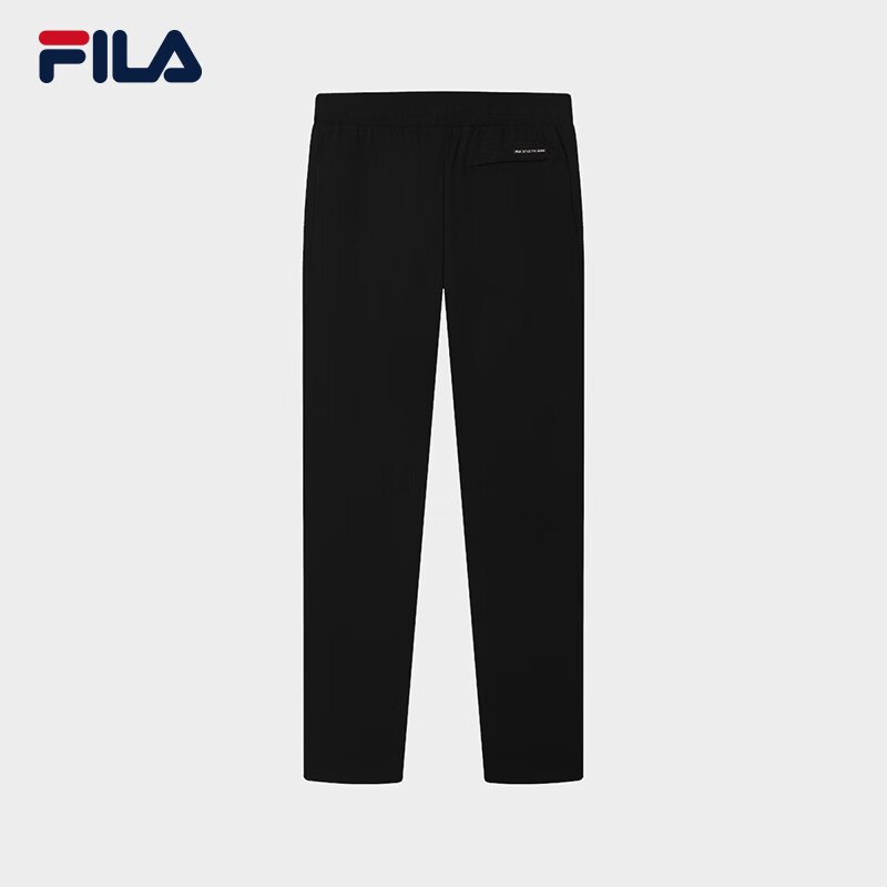 FILA Official Men's Knitted Pants, Summer Fashion Simple Basic Casual Straight-Leg Trousers