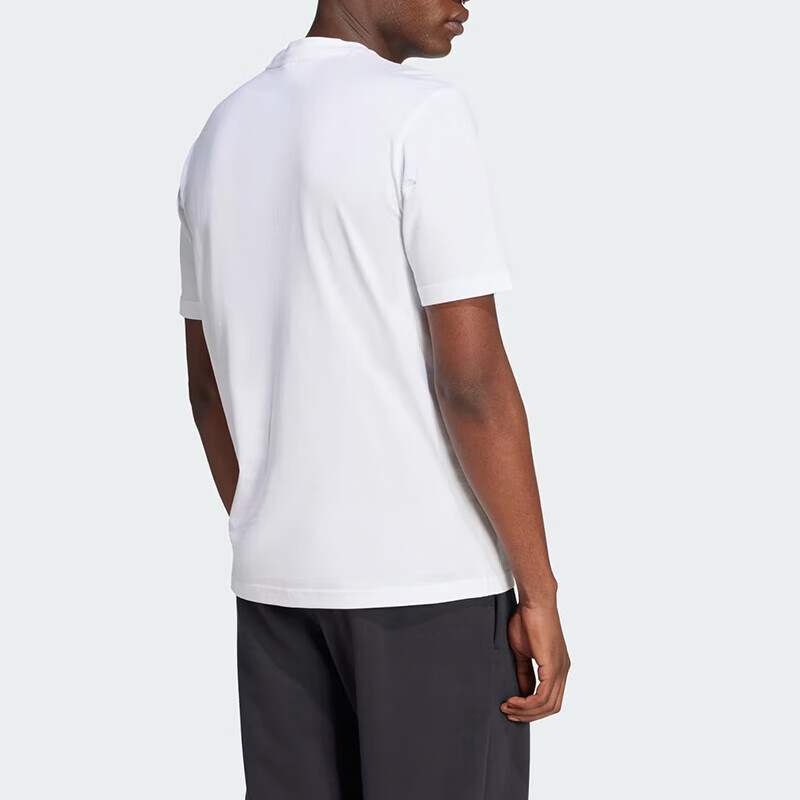 Adidas Men's Summer Fashion Large LOGO Sports Casual Short-Sleeve T-Shirt JE8943 3