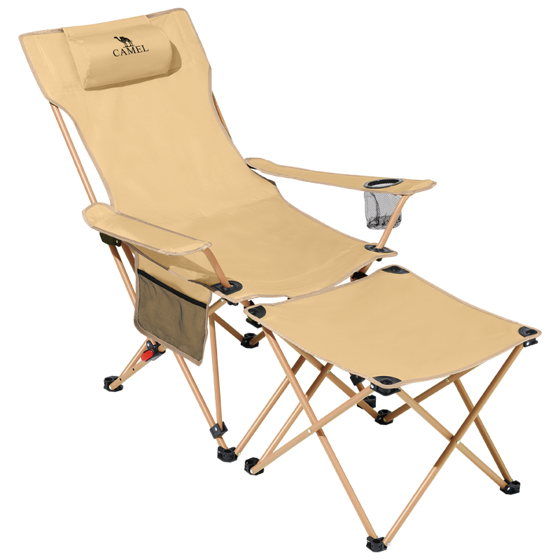 CAMEL Camping Seal Chair Beach Chair Nap Recliner Portable Outdoor Fishing Folding Chair 0014