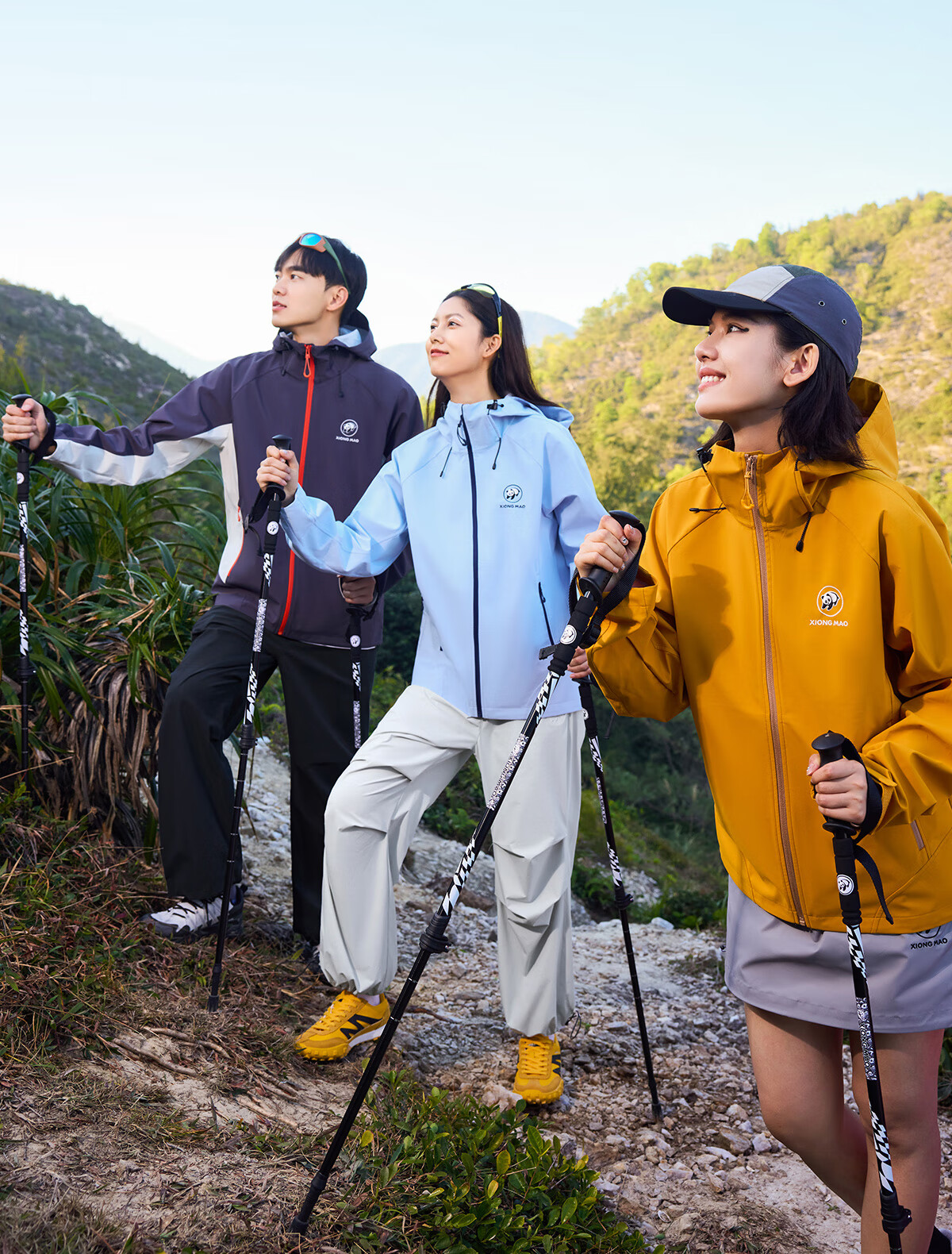 Xiongmao Luotuo Series Cooling Summer Pants for Women, Paratrooper Style, Outdoor Hiking Versatile Straight-Leg Quick-Dry Pants 9196 Brown, XXL 13