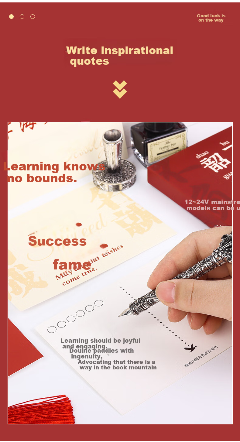 Touch Fish Postcards, 30 Pieces, Chinese Style Inspirational Creative Greeting Cards, Celebrity Cards, Student Gift, Top Scholar Exam Blessing, Male And Female Students' Day Gifts, Beautiful Wishes 6